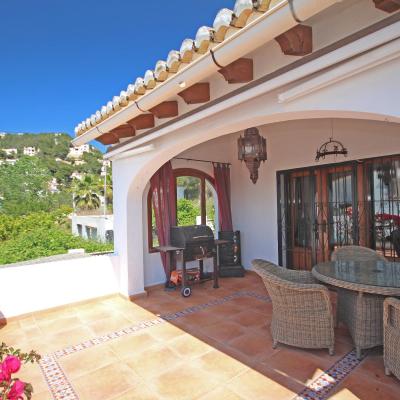 2 bed villa in Moraira
