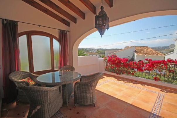 3 bed villa in Moraira