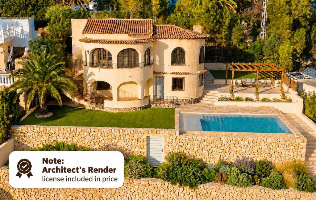 4 bed villas in Benissa