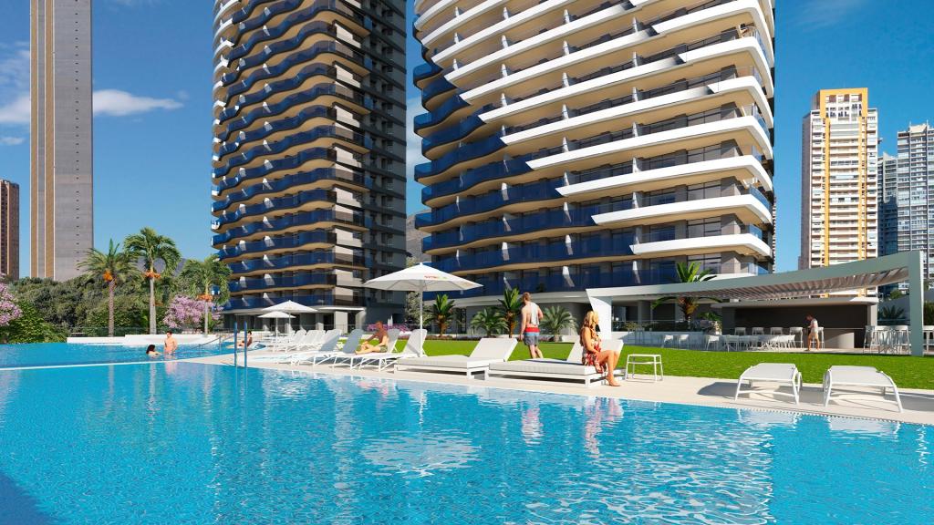 2 bed apartment in Benidorm