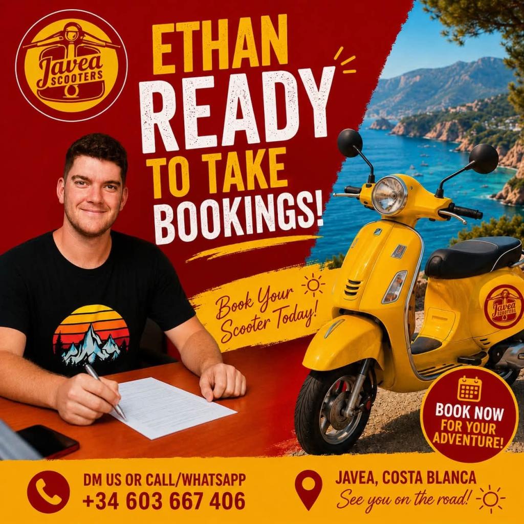 Scooter Hire from Javea Scooters - Everything You Need to Know