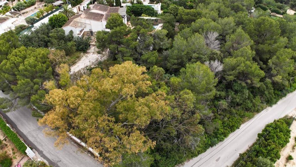 plots of land in Moraira