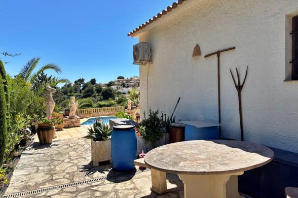 3 bed villa in Moraira