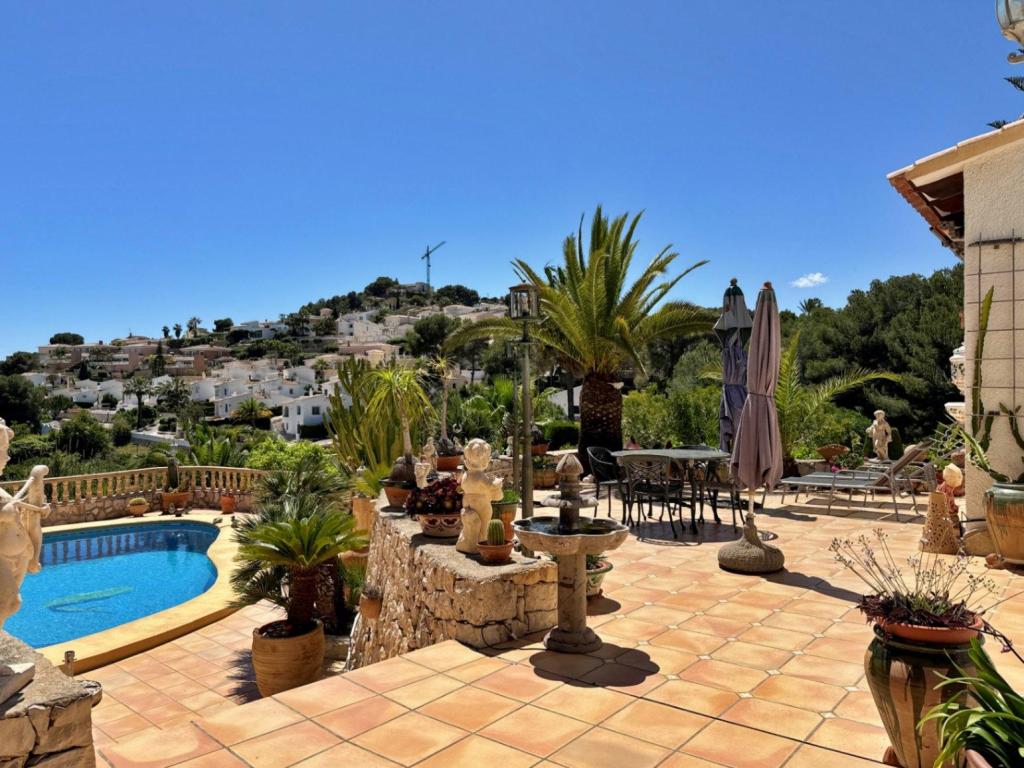3 bed villa in Moraira
