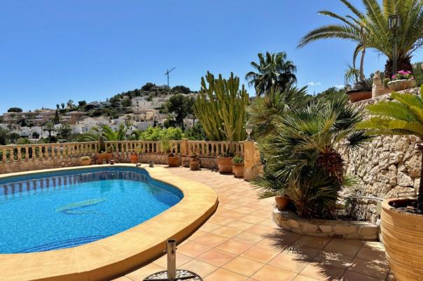 3 bed villa in Moraira