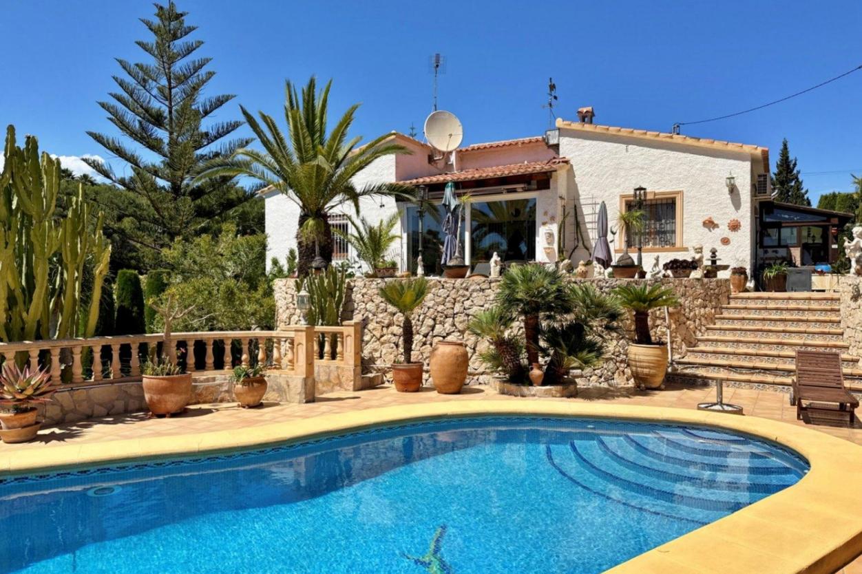 3 bed villa in Moraira