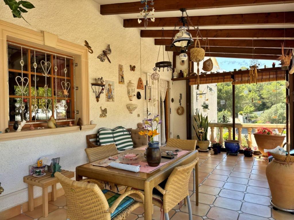 3 bed villa in Moraira