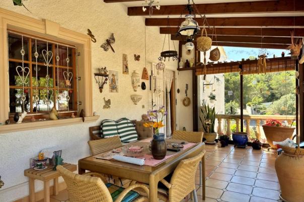 3 bed villa in Moraira