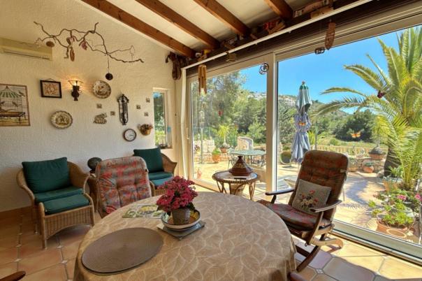 3 bed villa in Moraira