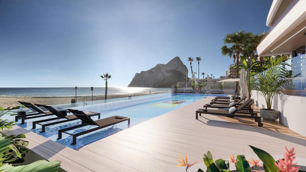 2 bed apartment in Calpe