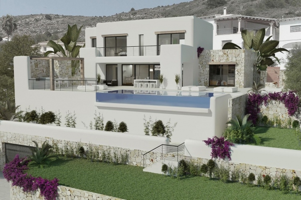 3 bed villa in Moraira