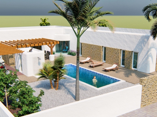 3 bed villa in Polop