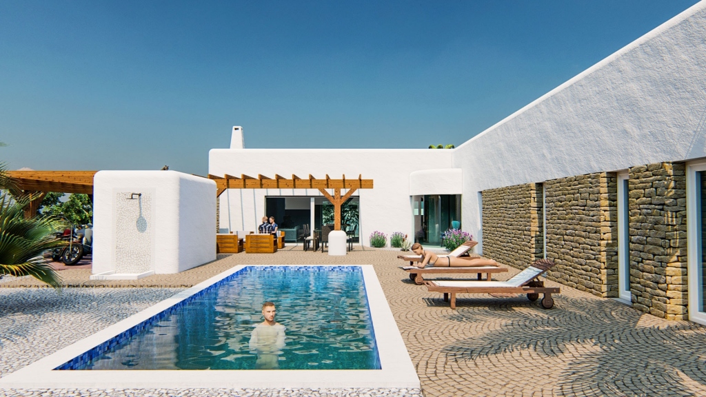 3 bed villa in Polop