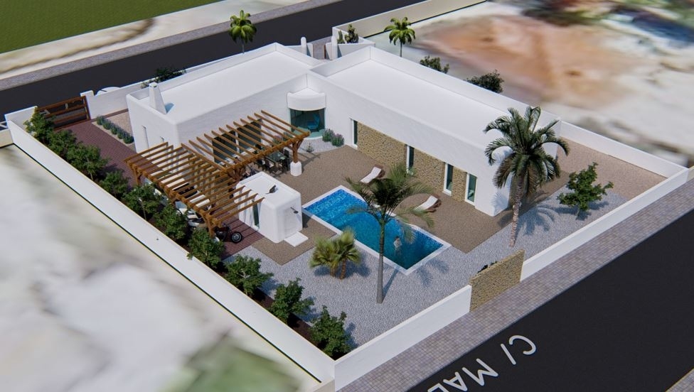 3 bed villa in Polop