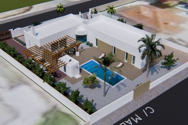 3 bed villa in Polop