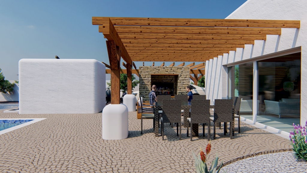 3 bed villa in Polop