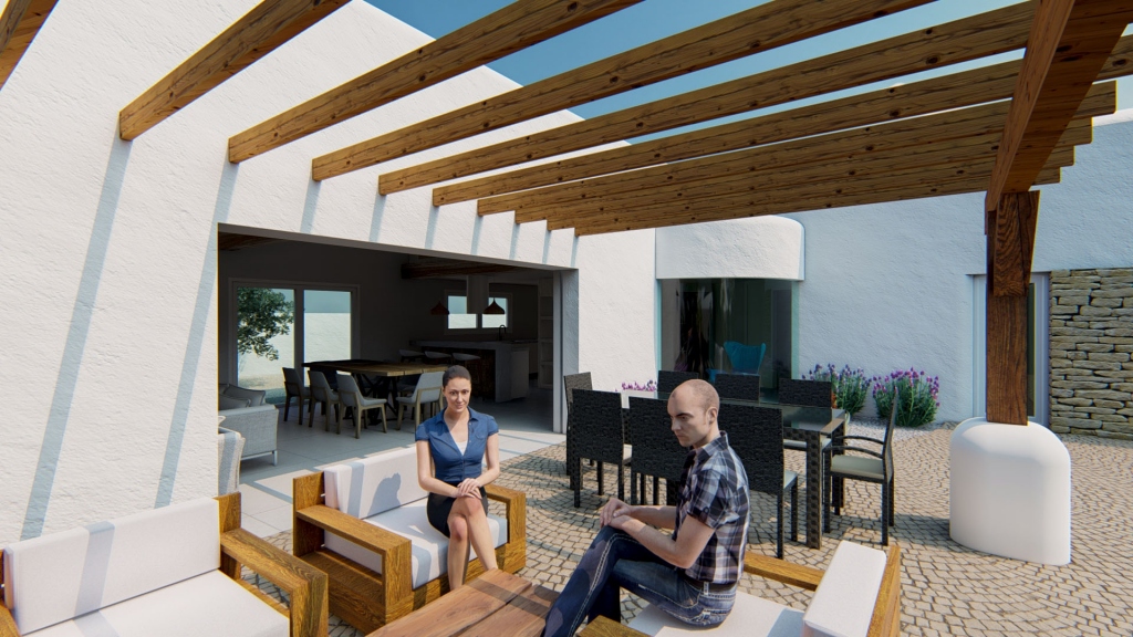 3 bed villa in Polop