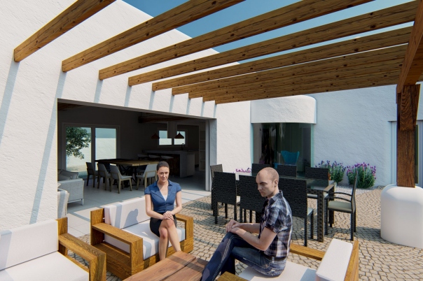 3 bed villa in Polop