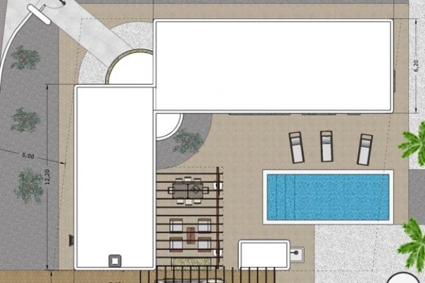 3 bed villa in Polop