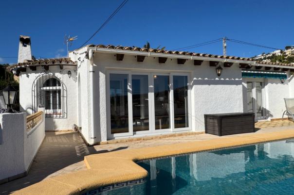 2 bed villa in Moraira