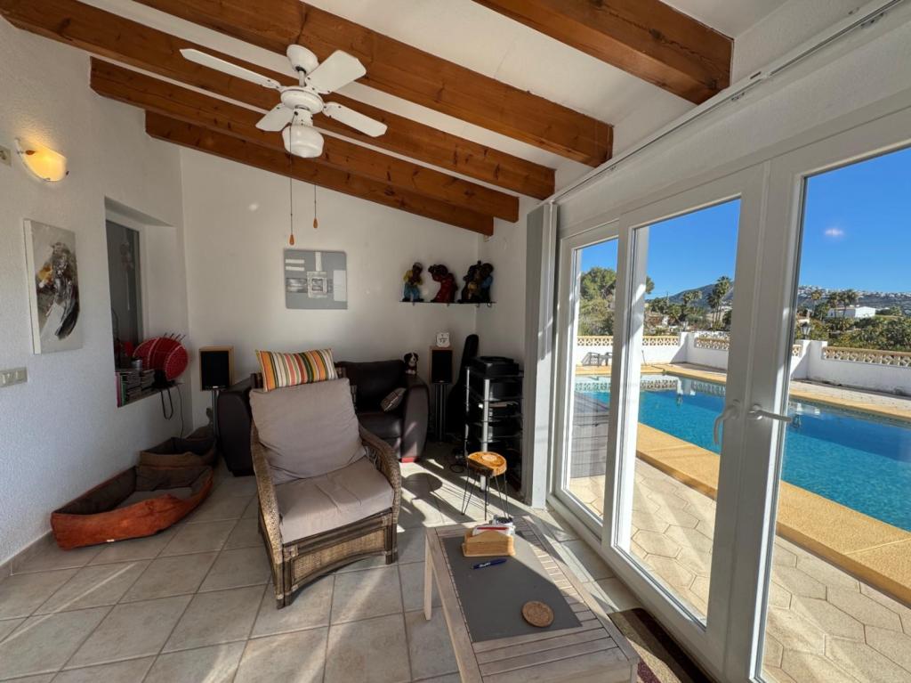 2 bed villa in Moraira