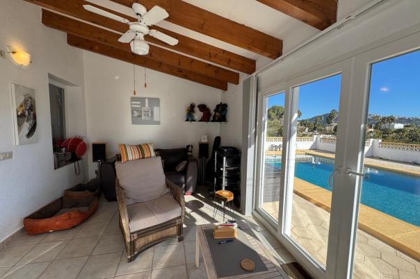 2 bed villa in Moraira