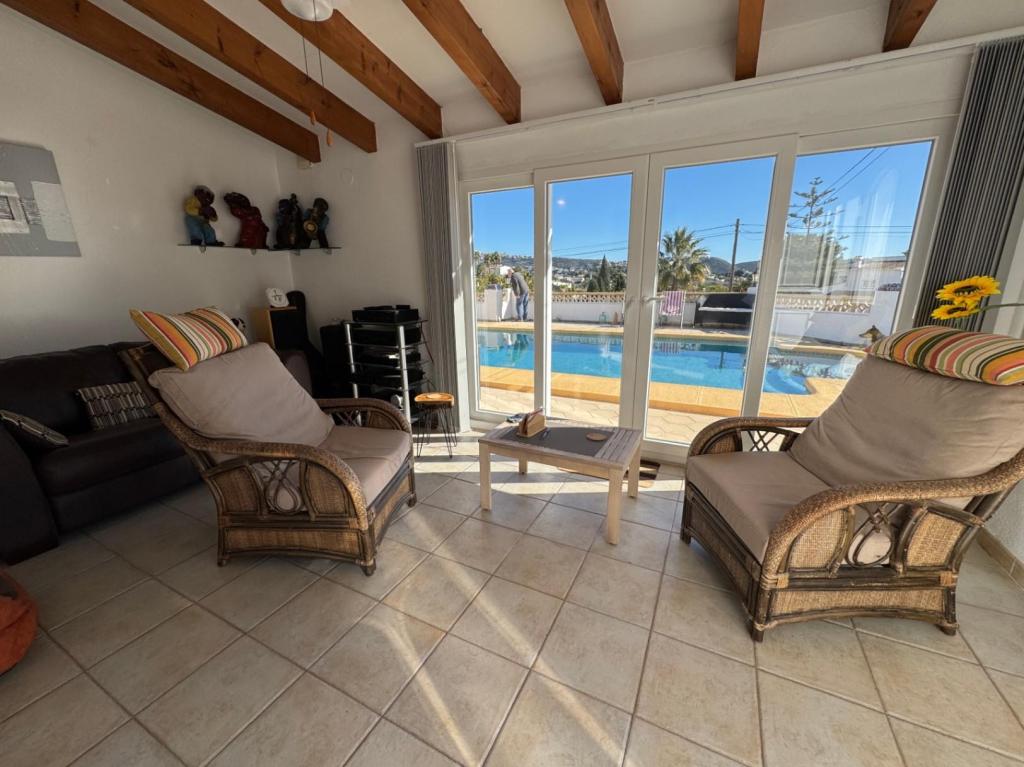 2 bed villa in Moraira