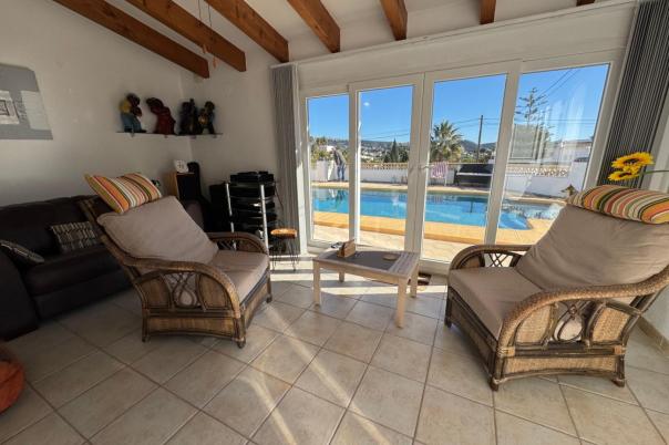 2 bed villa in Moraira
