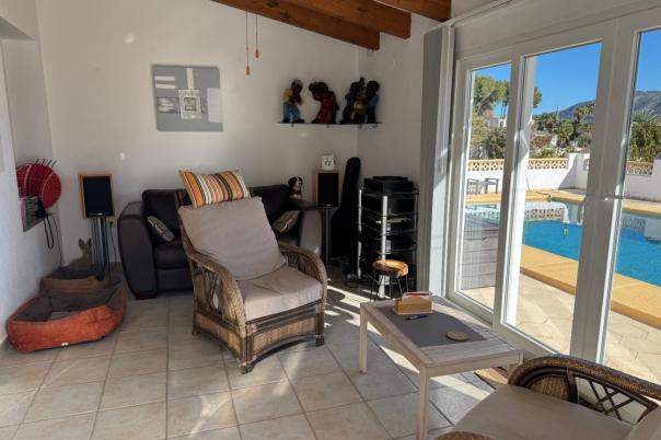 2 bed villa in Moraira