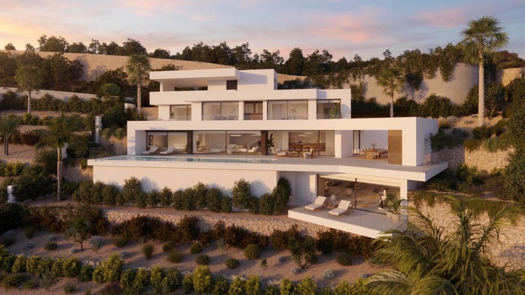 4 bed villa in Benissa