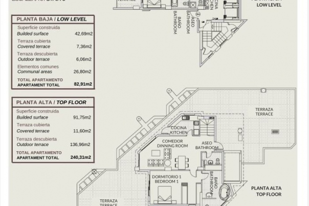 3 bed apartamento in Calpe / Calp