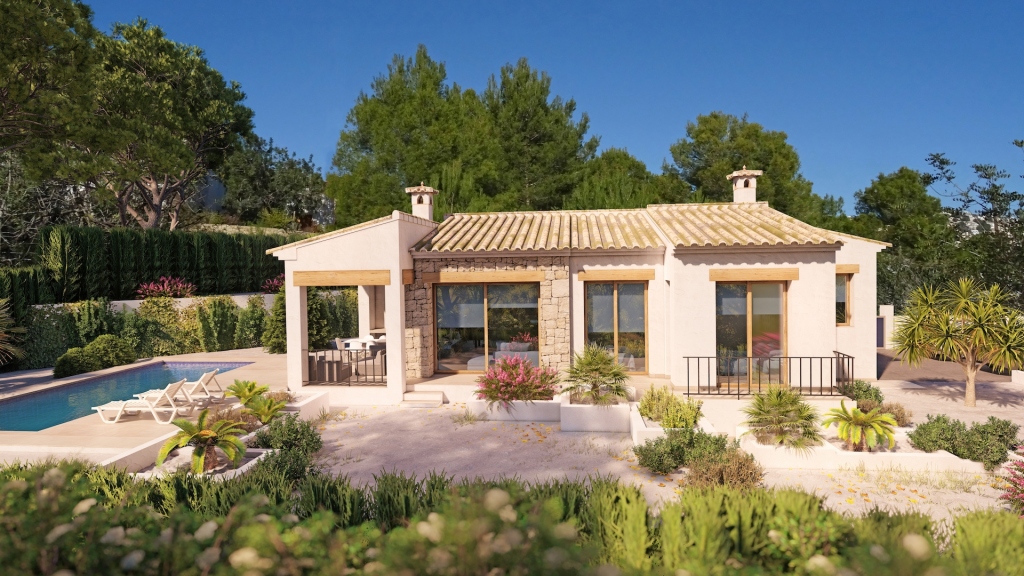 3 bed villa in Benissa