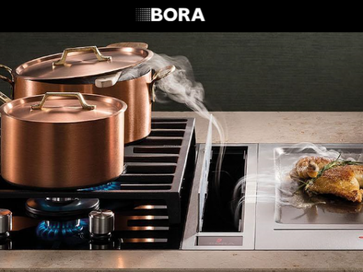 New BORA range of hob extractors now available on the Costa Blanca from Church Kitchens