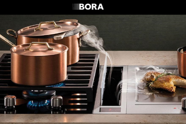 New BORA range of hob extractors now available on the Costa Blanca from Church Kitchens