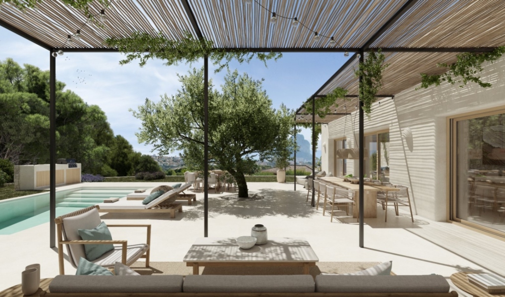 4 bed villa in Calpe