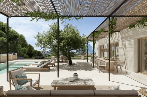 4 bed villa in Calpe
