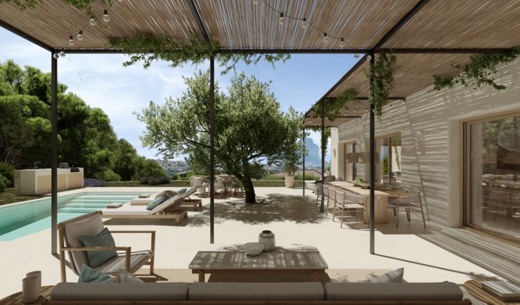 4 bed villa in Calpe