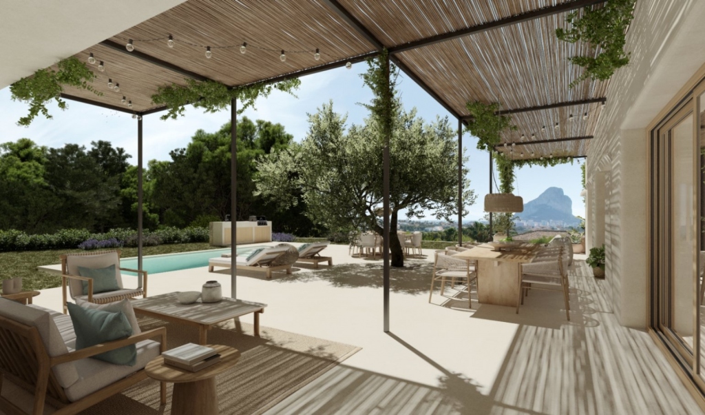 4 bed villa in Calpe