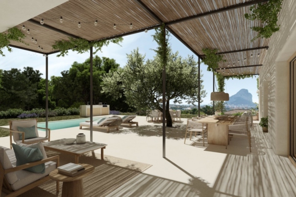 4 bed villa in Calpe