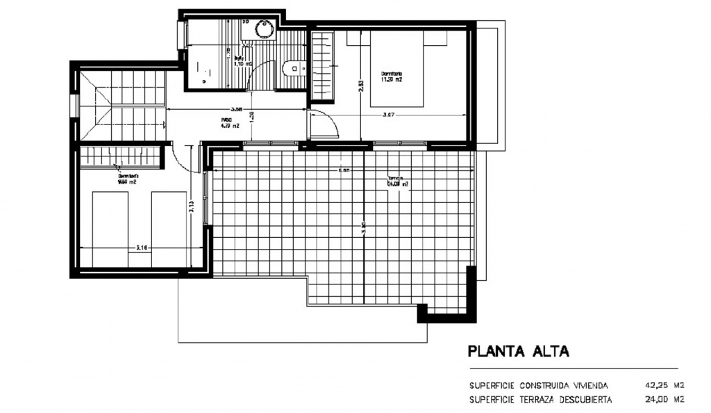 3 bed villa in Jesús Pobre