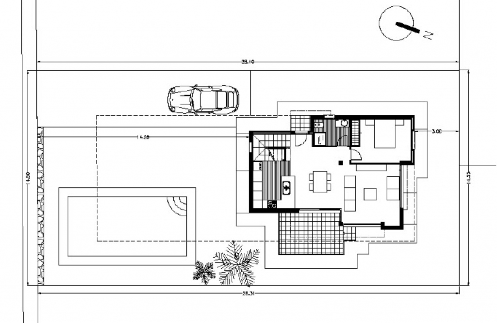 3 bed villa in Jesús Pobre
