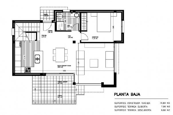 3 bed villa in Jesús Pobre
