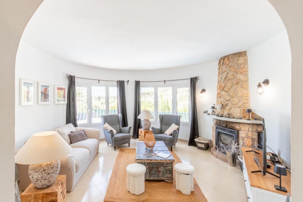 4 bed villas in Moraira