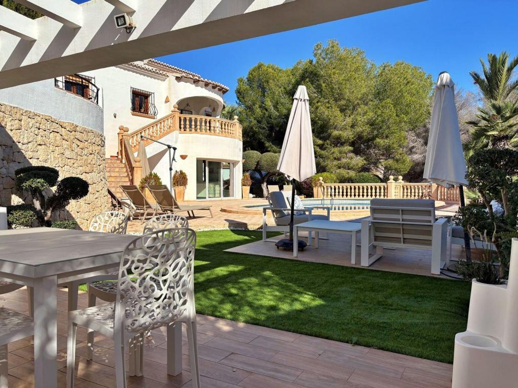 4 bed villa in Moraira