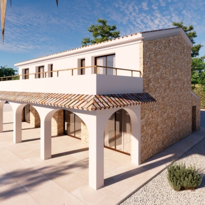 4 bed finca in Benissa