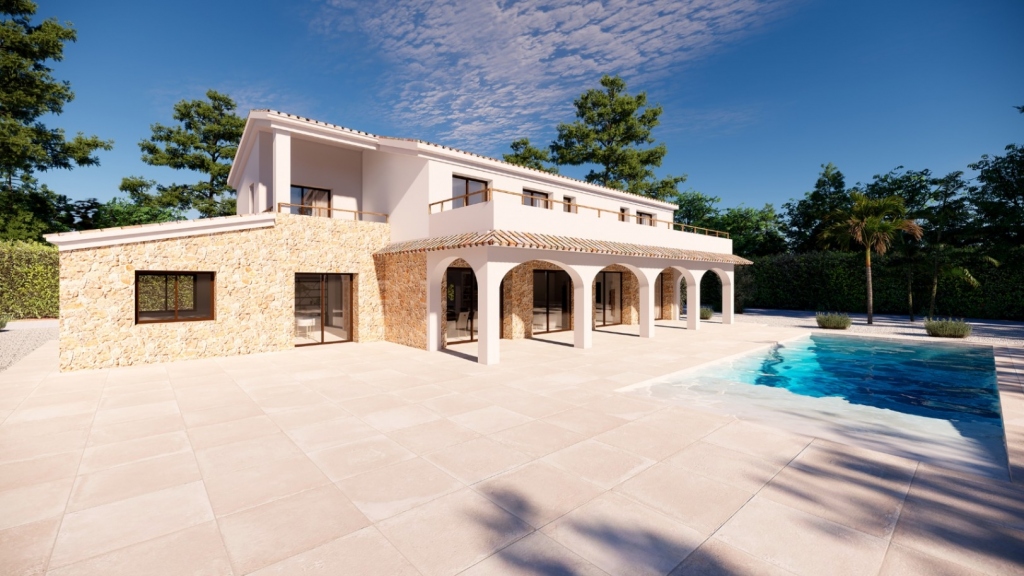 4 bed finca in Benissa