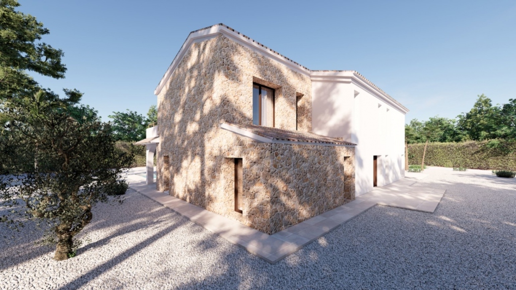4 bed finca in Benissa