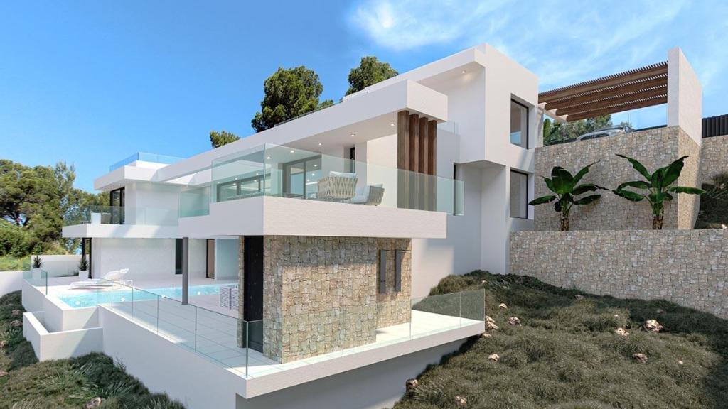 5 bed villa in Calpe
