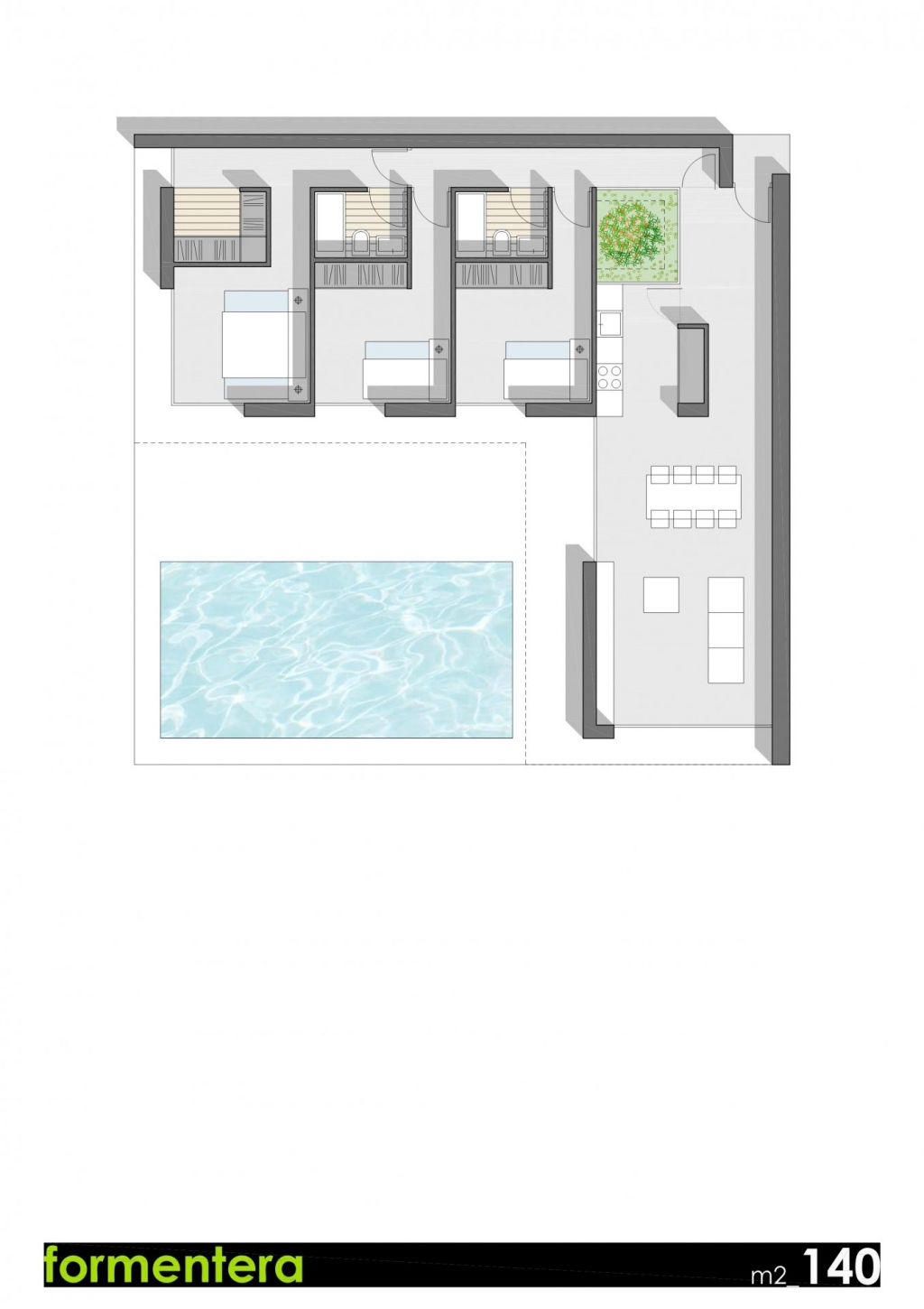 3 bed villa in Denia