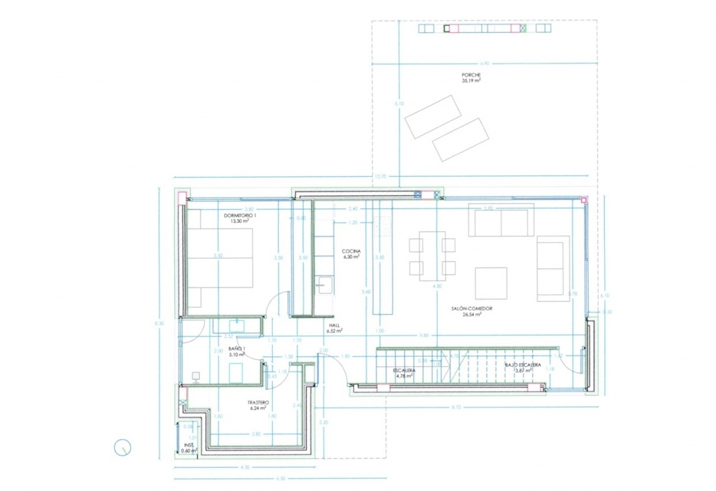 3 bed villa in Alcalalí